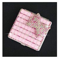 Siyibb Bling Crystal Rhinestone Cigarette Holder Case Storage Box-Style 1