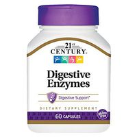 21st Century Digestive Enzymes Capsules, 60 Count (Pack of 3)