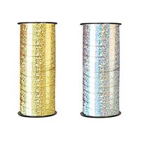 TOYMYTOY 2pcs Balloon Curling Ribbon Crimped Ribbon for Florist Art Crafts Gift Wrapping DIY Decoration