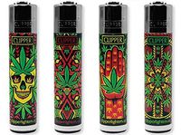 4 Clipper Leaves 3 Limited Edition Refillable Lighters