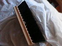 8" Black Polypropylene Roof and Tar Brush