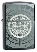 Zippo Compass Black Ice Pocket Lighter