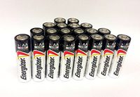 Energizer AA Max Alkaline E91 Batteries Made in USA - Expiration 12/2024 or later - 20 count