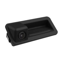 Car Trunk Handle Replacement HD Rear View Backup Camera,Night Vision Reverse Parking Camera Support Monitor kit for Ford Mondeo MK4 Fiesta ST S-Max CHIA-X Focus MK2 2C 3C Ford KUGA MK1