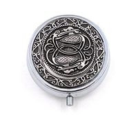 Mullingar Pewter Irish Crane Design Pill Box