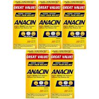 Anacin Tablets 300 Tablets (Pack of 5)