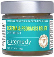 Puremedy Eczema and Psoriasis Relief Salve, Homeopathic Remedy for Temporary Soothing Relief of Dry, Itchy Skin (2oz)