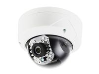 Monoprice 2.1MP Dome IP Security PoE Camera Vandal Proof - White with a 2.8mm Fixed Lens, IR LED up to 70ft and IP66 Waterproof Rating