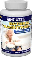 Natural Transitions Menopause Supplement-Stop Hot Flashes, Night Sweats and Mood Swings-60 Count