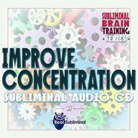 Improve Concentration Subliminal Learning CD