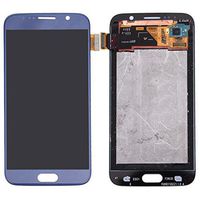 JUNXI Phone case Phone Cover LCD Display + Touch Panel for Galaxy S6 / G9200, G920F, G920FD, G920FQ, G920, G920A, G920T, G920S, G920K, G9208, G9208/SS, G9209(Dark Blue) (Color : Dark Blue)