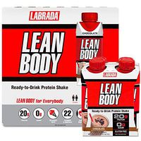 Lean Body Ready-to-Drink Chocolate Protein Shake, 20g Protein, Whey Blend, 0 Sugar, Gluten Free, 22 Vitamins & Minerals, (Recyclable Carton & Lid - Pack of 16)