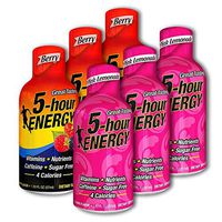 5 Hour Energy, 6 Berry + 6 Pink Lemonade 12 Count
