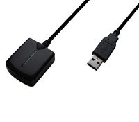 GM-3N - Professional GNSS Receiver, GPS/GLONASS/Galileo/BeiDou/QZSS Support, Adjustable Update Rate 1-10Hz, A-GPS Support, 99 Channels, 10ft/3m Long Cable