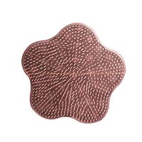 CherryC Foot Bath Massage Cushion Silicone Wash Back Massage Pad Lazy Back Massage Bathroom Strong Suction Cup Floor Shower Mat Silicone Non-Slip Pad