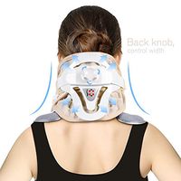 P PURNEAT Cervical Neck Traction Device - Neck Massager & Collar & Brace - Neck & Shoulder Pain Relief - Neck Brace Collar for Travel/Home Improved Spine Alignment.