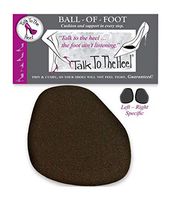 Talk To The Heel Ball of Foot Style 94002 (Black;3 Pairs) Braza
