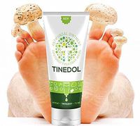 Russian Tinedol cream for skin legs against nail fungus and smell
