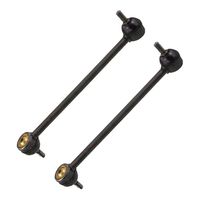 Both (2) Brand New Front Stabilizer Sway Bar End Link For - 2011-14 Chrysler 200 - [2009-10 Chrysler Sebring] - 2009-14 Avenger - 2009-12 Caliber - [2007-17 Jeep Compass (MK)] - 2007-17 Patriot