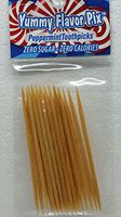 Flavored Toothpicks by Yummy Flavor Pix - Peppermint