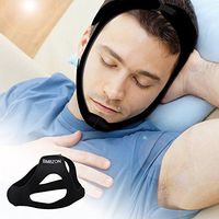 BMBZON Anti Snore Chin Strap,Adjustable Stop Snoring Chin Strap,Reduce sleep stress,Healthy and comfortable sleep assistant for you (FERW)