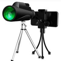 12X50 Monocular Telescope for Smartphone and Adult with High Power Mini Telescope Scope -BAK4 Prism FMC for Bird Watching Hunting Camping Travelling Wildlife Secenery(12x50-3)