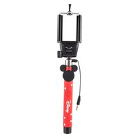 Disney Minnie Mouse Selfie Stick with Aux-in Wired Shutter Release