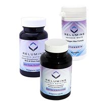 Relumins Advance White Triple Capsule MAX Set - MAX Dose Glutathione with 6x Boosters, Collagen MAX Chewable Tablets and Vitamin C MAX - Maximum Skin Whitening and Rejuvenating (One Month Supply)
