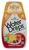 SweetLeaf WaterDrops, Tropical Punch, 1.62 Fl Oz (Pack of 1)