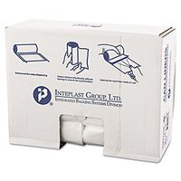 High-Density Can Liner, 30 x 37, 30gal, .63mil, Clear, 25/Roll, 20 Rolls/Carton