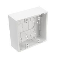 Leviton 42777-2WA Surface Mount Backbox, Dual Gang, White