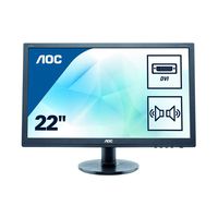AOC e2260Swda Professional 21.5'' LED-Backlit LCD Monitor, Black