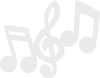 hBARSCI Music Notes Vinyl Decal - 5 Inches - for Cars, Trucks, Windows, Laptops, Tablets, Outdoor-Grade 2.5mil Thick Vinyl - White