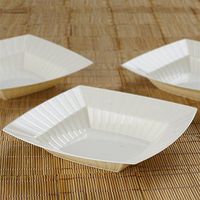 Ivory Square 32Oz Disposable Bowls - Chambury Plastics