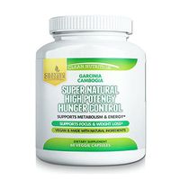 Craving Crusher Supernatural Hunger Control Supplements – Garcinia Cambogia, Raspberry Ketone and Green Coffee Bean Diet & Weight Loss Pills (60 Capsules)
