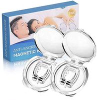 Silicone Magnetic Anti Snoring Clip (2019 Latest Upgraded), 2 Packs Anti Snore Devices, Perfect Fit Snore Stopper, Effective Snoring Solution, Stop Snoring Nose Devices, Nature Relieve Snore