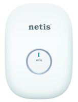 Netis E1+ 300Mbps Wireless N Range Extender, Travel Router, Wi-Fi Repeater, White (E1+ White)