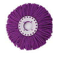 Microfiber Replacement Spin Mop Head Refill Replacement Mop Micro Head Refill for Magic 360 / Deluxe / Hurricane 3 pack