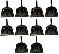 Impact Products 4212-90 12" Black Metal HD Dust Pan - Quantity 10