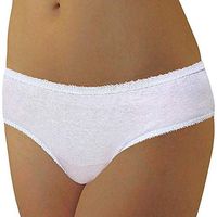 HealthGoodsIn - Disposable Period Panties | Disposable Menstrual Underwear with Inbuilt Pad (Pack of 5) (Medium)