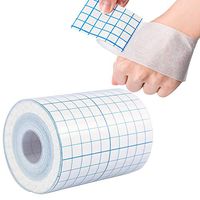 Stretch Adhesive Bandage Tape, Self-Adhesive Bandage Rolls Waterproof Adhesive Wound Dressing Fixation Tape Bandage 2 Pack(10cm x 10m)