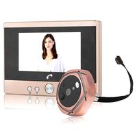 SONEW Doorbell System,Video Door Phone,4.3 Inch Clear LCD Monitor,32G Wireless Voice Intercom Door Bells with IR Night Vision PIR Motion Detection Two-Way Voice Intercom(US Plug)