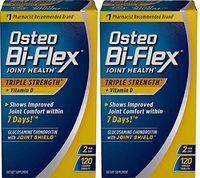Osteo Bi-Flex Triple Strength w/ Vitamin D, 120 Coated Tablets (Pack of 2)