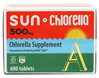 Sun Chlorella - Chlorella Superfood Nutritional Supplement- 500 Mg (600 Tablets)