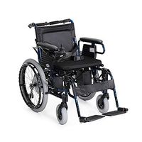 Xiao Jian Electric Wheelchair, Elderly Disabled Aluminum Wheelchair, Collapsible Portable Care Scooter Wheelchair