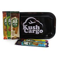 Lit Hemp Wraps Variety Pack with Rolling Tray (KC Plane)