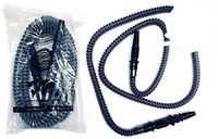 U Pick Color: Black 74 Inch Ultra Premium Beamer Cafe Rubber Washable Hose + Limited Edition Beamer Smoke Sticker