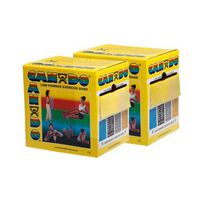 CanDo Twin-Pak Exercise Band, Yellow, 100 Yard
