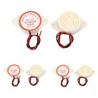Yohii 6Pcs SFM-27 DC 3-24V Buzzer Alarm Sounder Electronic Continuous Sound Intermittent Beep