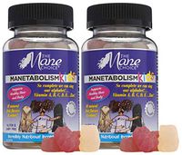 The Mane Choice MANETABOLISM Kids Healthy Hair Growth Vitamins - Complete Nutrition Supplements for Longer, Thicker and Healthier Hair for Kids (60 Gummies - Pack of Two)